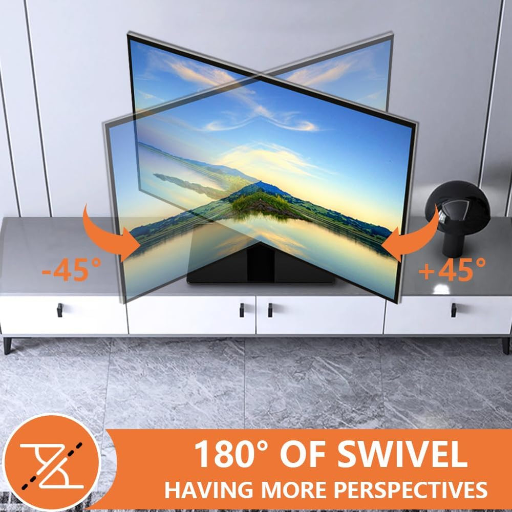 KKTONER Universal TV Stand Base for 13 inch to 43 inch LED TV Table Top TV Mo...