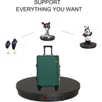 JAYEGT Motorized Rotating Display Stand, 360 Degree Electric Rotating Potography Turntable for Products Display，Live Video Show, Remote Control Angle, Speed (Black/ 20.5inch /330Lbs Load/Wired)