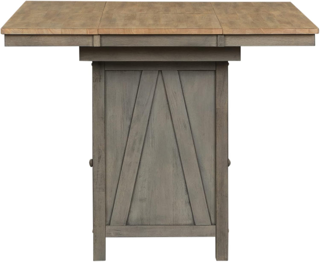 Liberty Furniture Industries Lindsey Farm Kitchen Island, W46 x D54 x H36, Light Gray