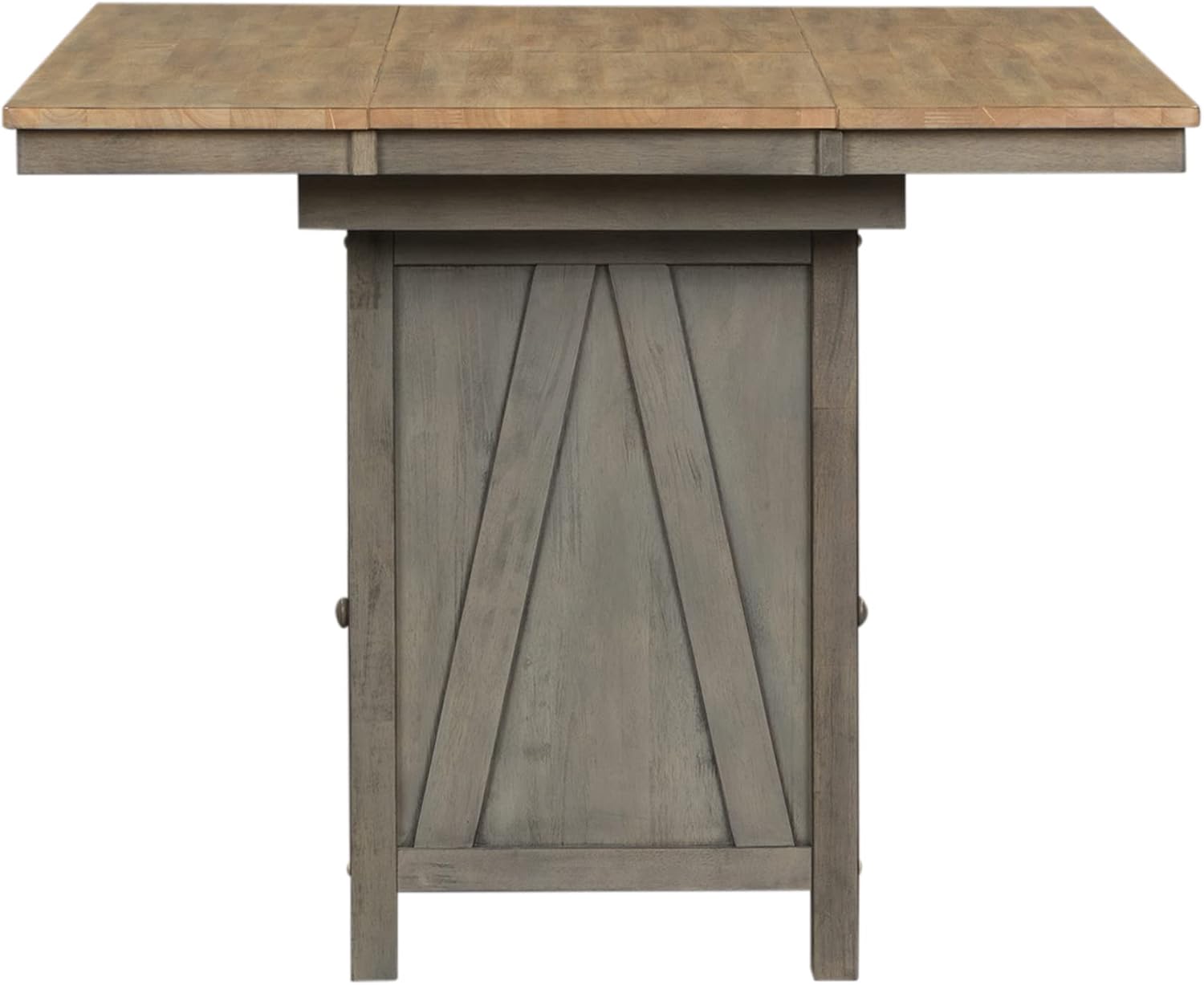 Liberty Furniture Industries Lindsey Farm Kitchen Island, W46 x D54 x H36, Light Gray