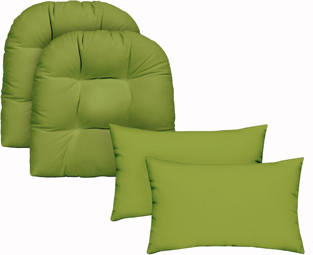 RSH DECOR: Tufted U-Shapes & Lumbars 2 of Each | 19” x 19” & 20"...