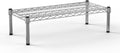 14" Deep x 30" Wide x 8" Height 1-Tier Wire Shelving Kit | NSF Commercial Storage Rack Unit