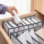 Space Saving Mesh Socks Underwear Belt Organizer, Nylon Drawer Dividers for Closet Storage and Dresser Organization(1pc)