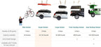 HARKEN Hoister - Overhead Garage Storage 2 Point Hoist System for Bikes, Kayaks, Surf & Paddle Boards (60lb Capacity, 16ft Ceiling) Safe Anti-Drop System, One-Person Operation - 7807.16