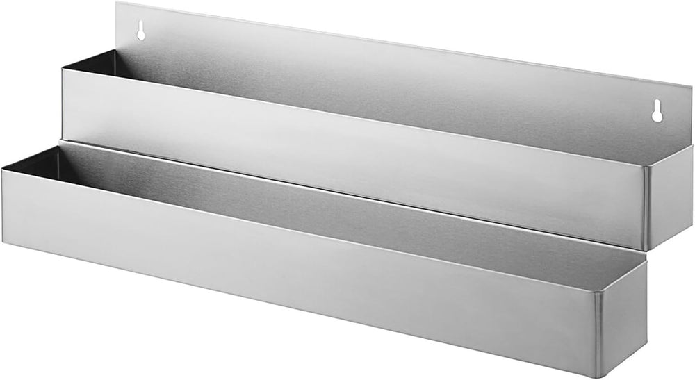PRO&Family 30" Commercial Stainless Steel Liquor Display Rack, Bar B...