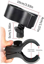 Hair Dryer Stand Holder Hands Free Adjustable Blow Dryer Stand with Universal Clamp Clip Sturdy Base