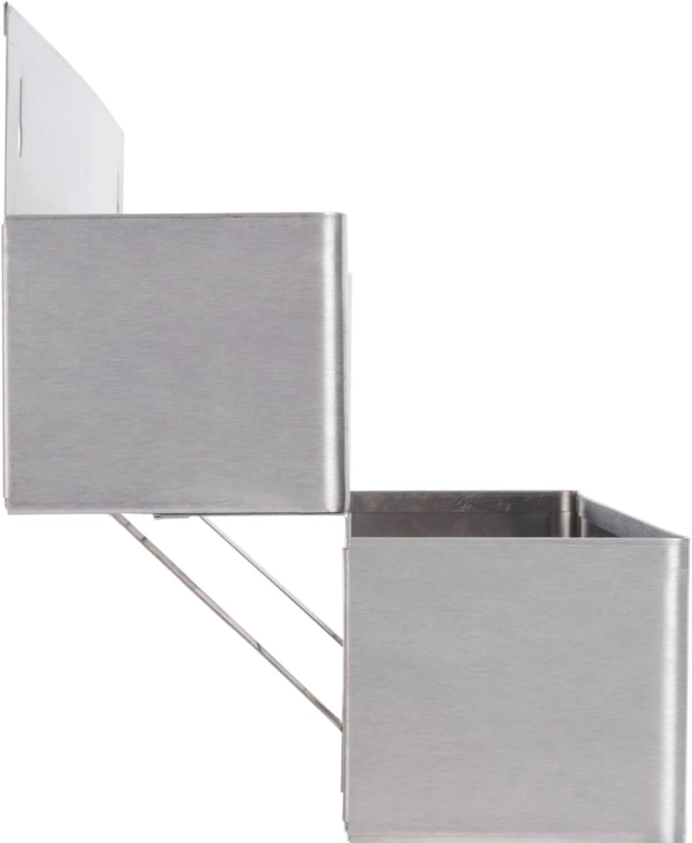 PRO&Family 30" Commercial Stainless Steel Liquor Display Rack, Bar B...