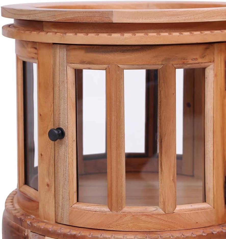 Vitrine Cabinet,Nightstand,Telephone Table,Bedside Sofa Table,for Living Room...