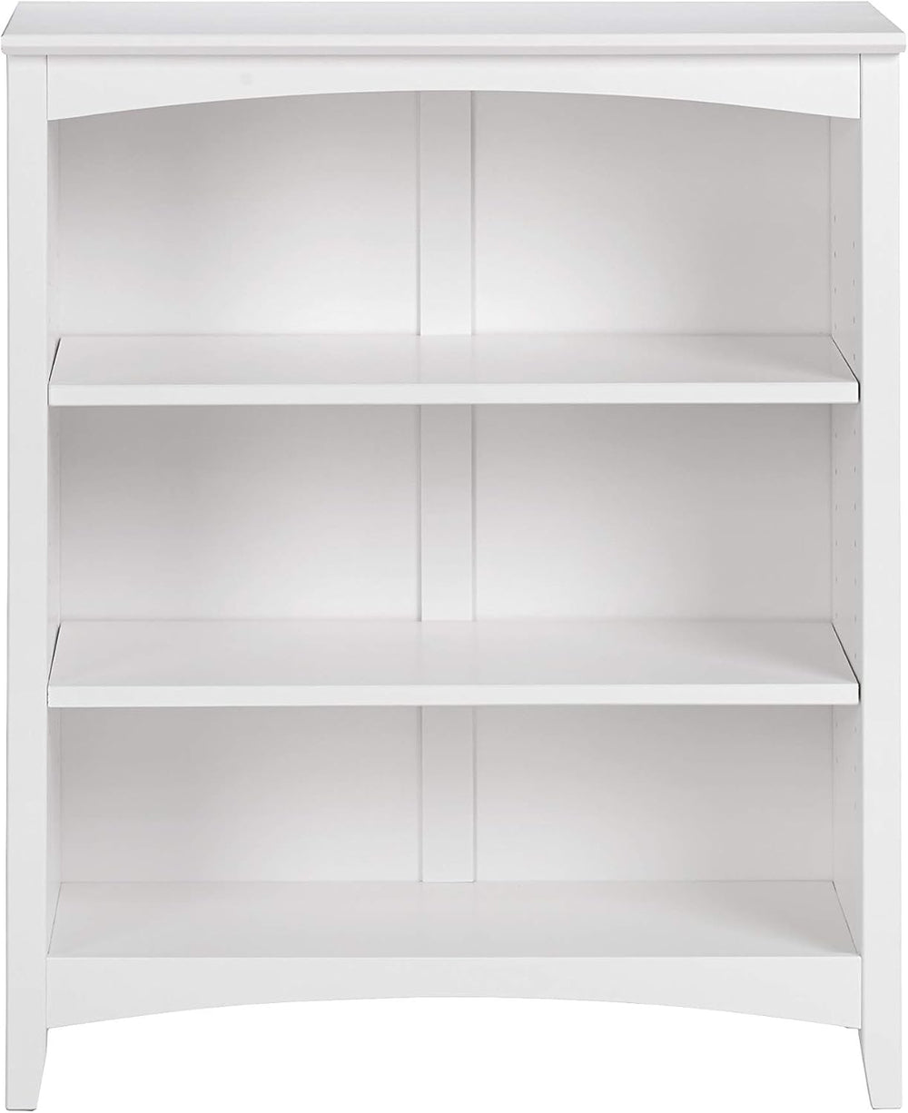Shaker Style 3 Shelf Bookcase / Solid Wood / 36" High / Adjustable Shelv...