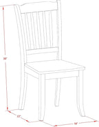 East West Furniture SUDA5-LWH-W 5 Piece Dining Room Furniture Set Includes a Round Kitchen Table with Dropleaf & Shelves and 4 Dining Chairs, 42x42 Inch, Linen White