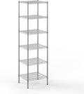 21" Deep x 24" Wide x 86" Height Wire Shelving Kit | 6-Tier | NSF Commercial Storage Rack Unit
