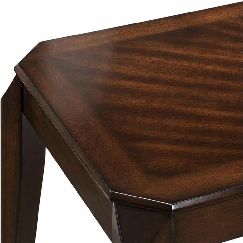 BOWERY HILL 3-Piece Wooden Coffee Table Set in Walnut Finish