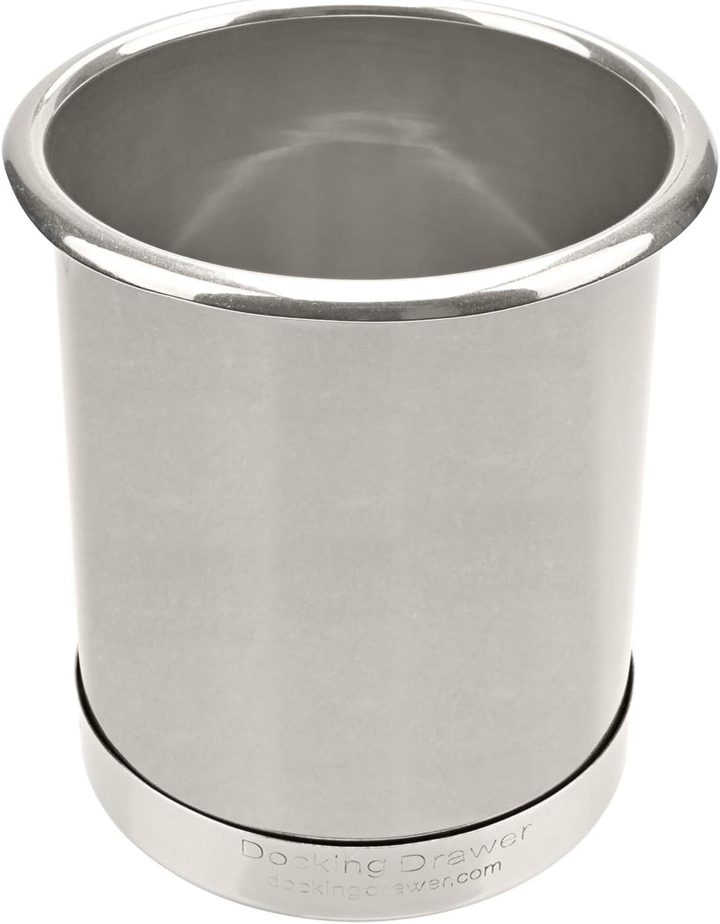 Docking Drawer 5" Stainless Steel Canister for Hot Tools, Capped Design, Safely Stow Styling Tools