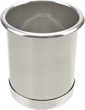 Docking Drawer 5" Stainless Steel Canister for Hot Tools, Capped Design, Safely Stow Styling Tools