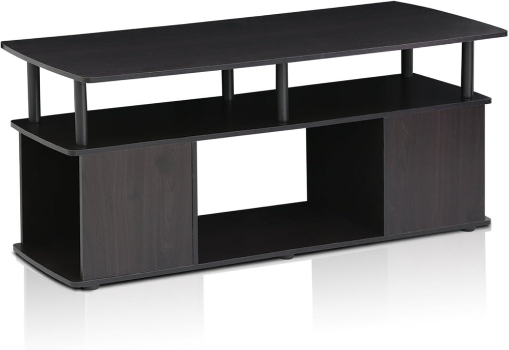 Furinno Coffee Table and End Tables Set (2 Pieces) | Blackwood and Espresso/B...