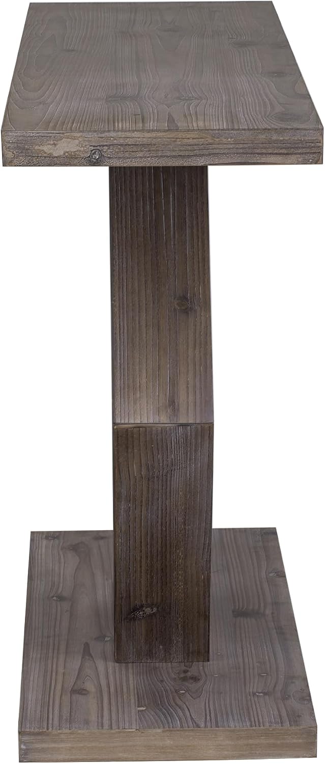Modern Entryway Table with Innovative Hollow Hexagon Leg Structure and Premiu...