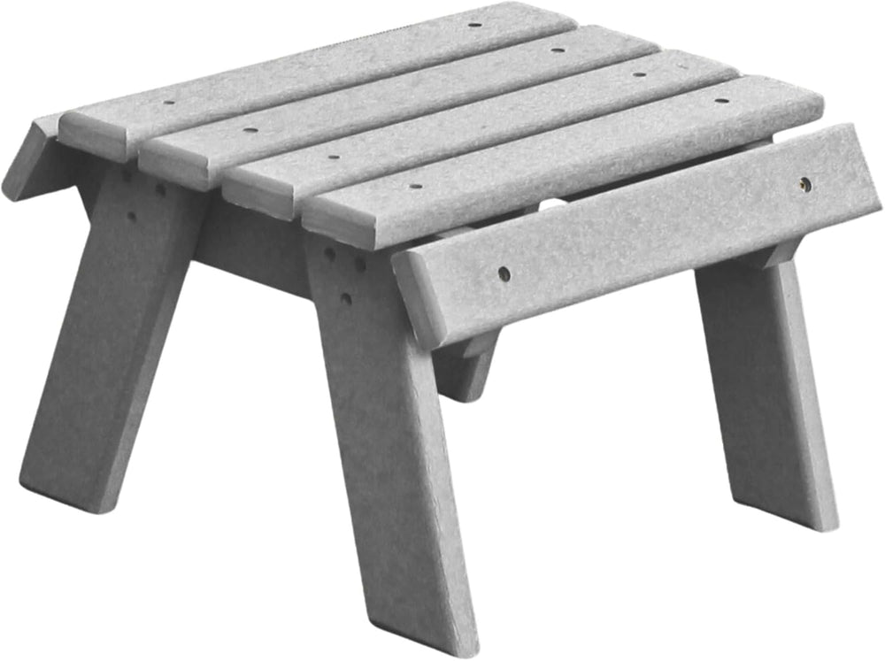 DutchCrafters Poly Outdoor Footstool - Amish Made Outdoor Furniture, Earth-Fr...