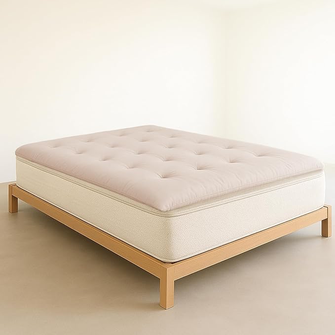 ZonLi Japanese Floor Futon Mattress Tiwin Size 39"x 80",100% Cotton Cover 2.5'' Thicken Tatami Mattress,Foldable Sleeping Pad,Portable Dormitory Tatami Mat,Roll Up Floor Lounger Bed for Adult (Khaki)