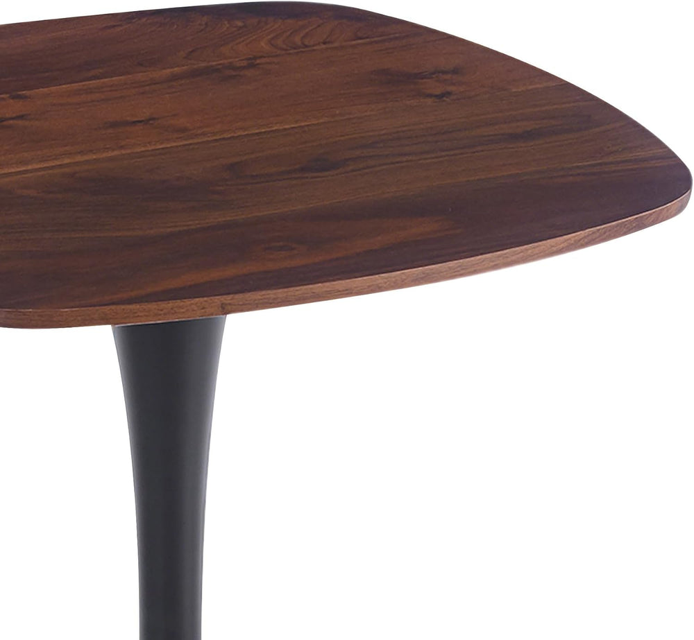 24" Square Tulip Dining Table for 2-4, Modern Kitchen Table with Pedesta...