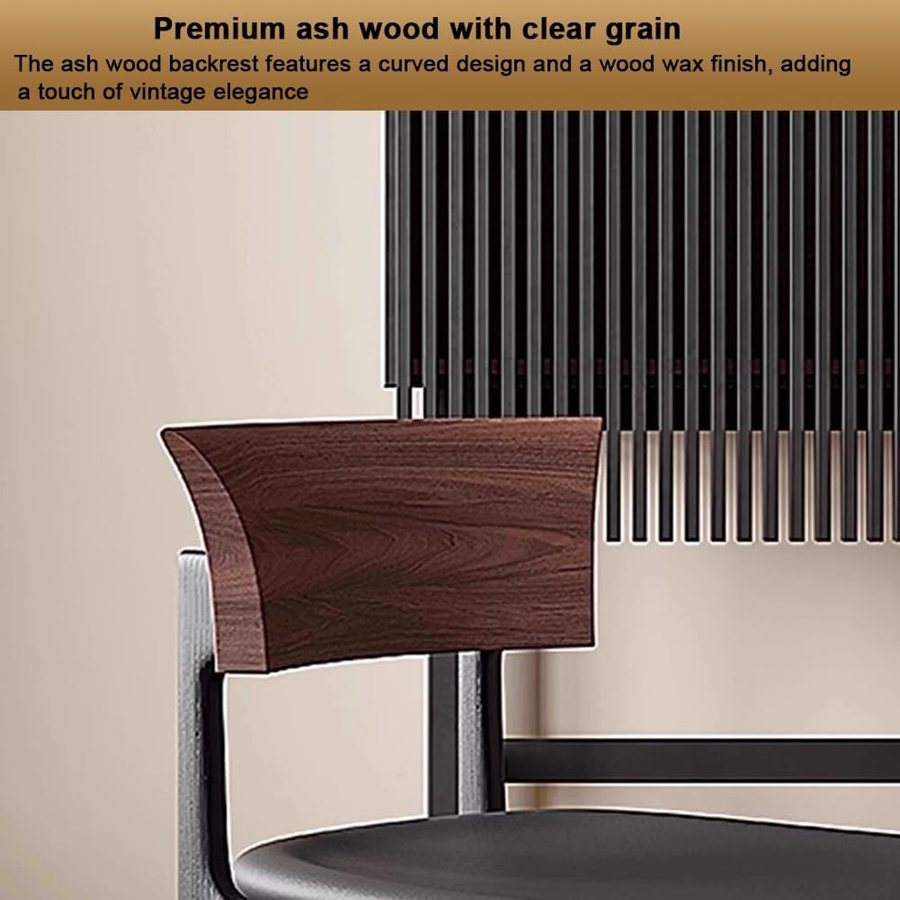 Etlegor Modern Leather Dining Chairs, Mid-Century Minimalist Breakfast Chairs...