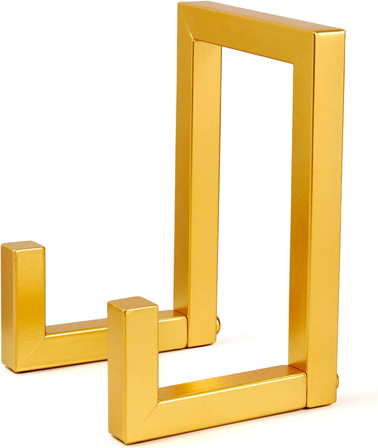 Metal Vinyl Record Album Display Holder Stand 8-15 LPs,Golden | 8-15 LPs,Metal Vinyl Record Stand