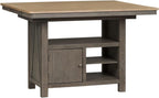 Liberty Furniture Industries Lindsey Farm Kitchen Island, W46 x D54 x H36, Light Gray