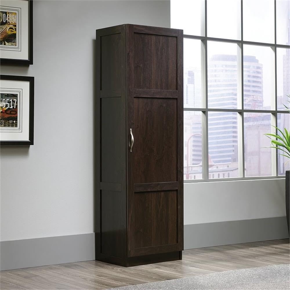 Pemberly Row Wood Storage Pantry, 60 in Height, Raised Panel Doors, Engineere...