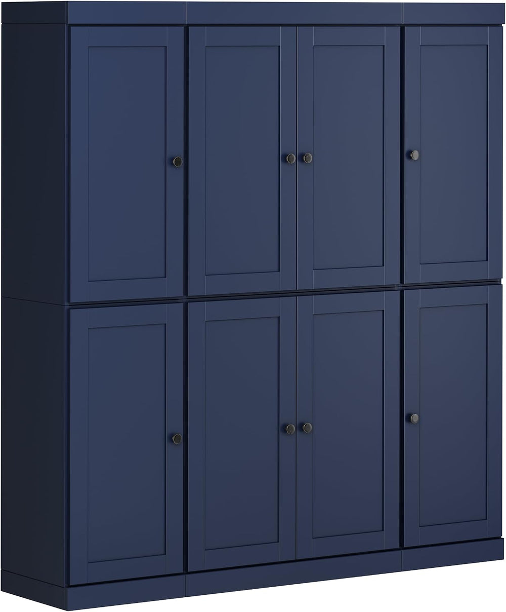 Palace Imports Solid Wood Pantry Cabinet – 71.5" Tall x 65" W - Woo...
