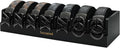 Belt Organizer, Black, 7 Compartments | Bamboo Storage Box, For Closet and Drawer, Belt Holder Case, For Tie and Belt, For Men and Women
