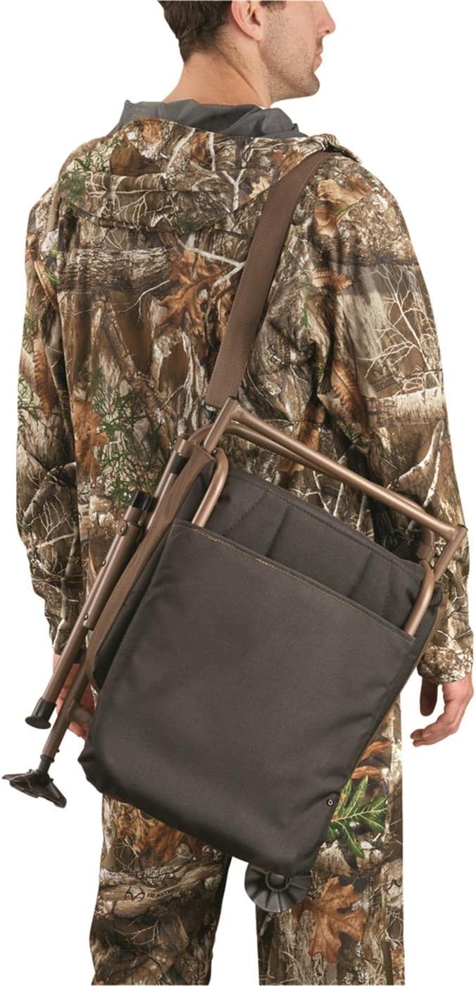 Guide Gear Huntrite 360 Swivel Hunting Blind Chair, 300 Pound Capacity, Foldi...