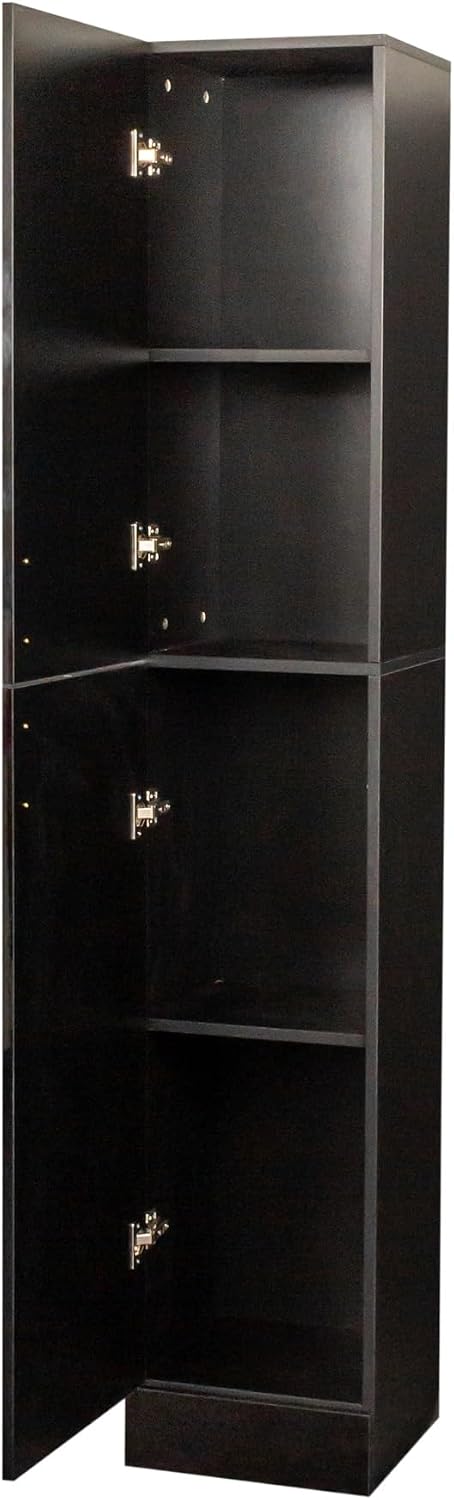 Modern Freestanding Cabinet with Inadjustable Shelves, for Kitchen Dining Roo...