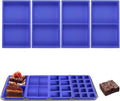 4 Pcs Silicone Tray Dividers for Harvest Right Freeze Dryer,Silicone Food Molds for Harvest right freeze dryer accessories，Reusable Dryer Food Freezer Trays
