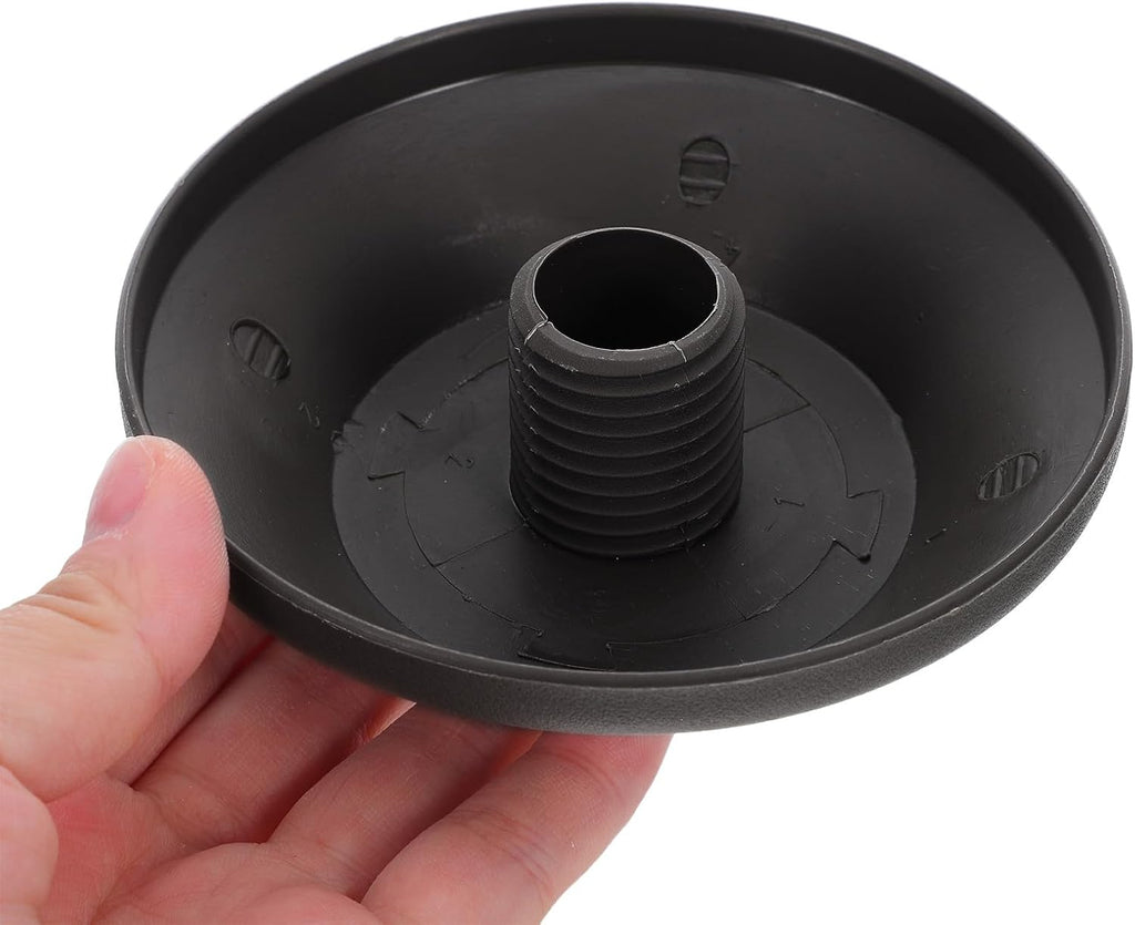 Sewroro Patio Umbrella Top Caps Replacement 2 Pack Outdoor Umbrella Repair Tips Cover Compatible with Patio Roman Easy to Install 4.40X4.40X1.02In