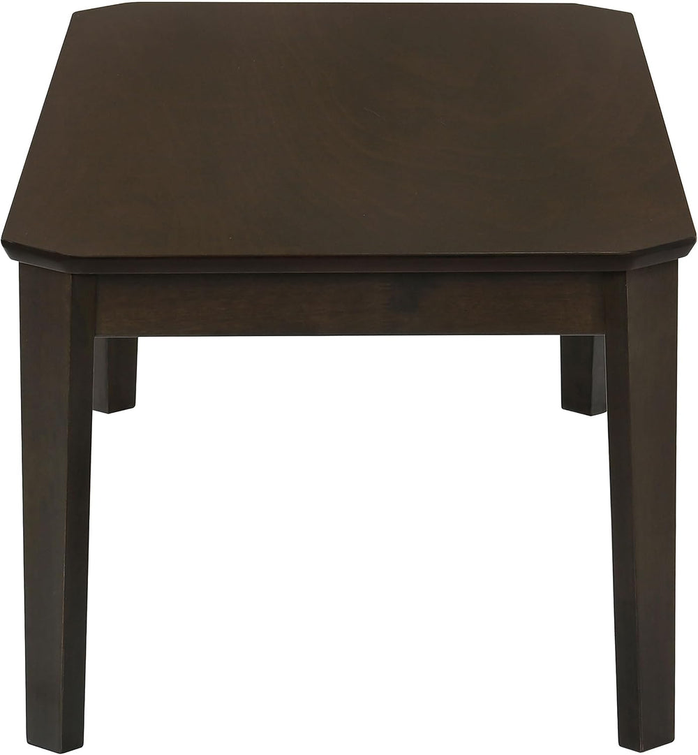 Dark Brown 3-Piece Coffee and End Table Set