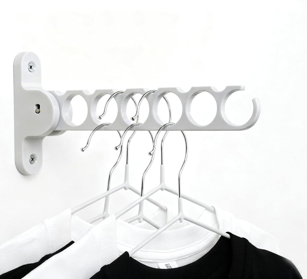 NewTalent Wall Mount Hanger Holder Closet Organizer, hanger holder for laundry room