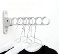 NewTalent Wall Mount Hanger Holder Closet Organizer, hanger holder for laundry room