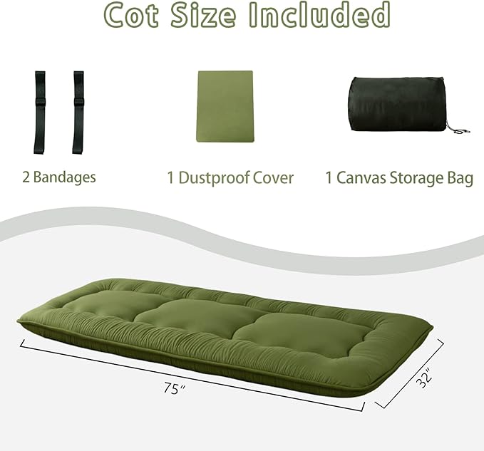 MAXYOYO Japanese Floor Mattress Futon Mattress, 4" Thicken Tatami Mat Sleeping Pad Foldable Roll Up Mat Boys Girls Dormitory Pad Kids Floor Lounger Pillow Bed, Charcoal Grey, Queen Size