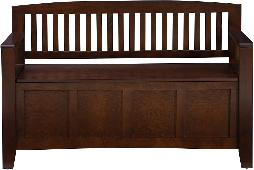 Linon Home Dcor Linon Home Decor Cynthia Storage Bench, 50"w x 17.25&quo...