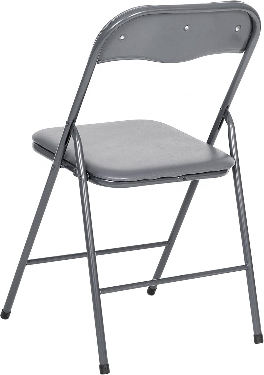 Flash Furniture Madison 5-Piece Folding Card Table and Chair Set, Gray | Port...