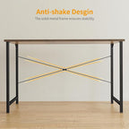Cubiker Small Computer Desk, 32 inch Home Office Kids Desk for Bedroom and Small Spaces, Modern Simple Cheap Table for Studying, Writing, Working, Vintage Brown