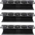 RealPlus Aerosol Spray Can Holder Rack Organizer, 5 Can Spray Bottle Holder Heavy-Duty Steel Wall Mounted for Garage and Workspace, Pack of 3