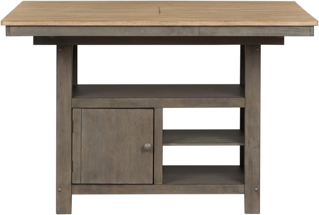 Liberty Furniture Industries Lindsey Farm Kitchen Island, W46 x D54 x H36, Light Gray