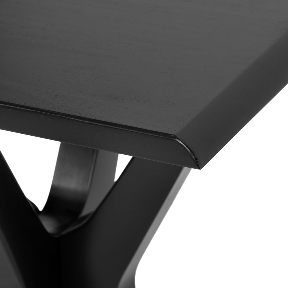 Kate and Laurel Yates Mid-Century Modern Wooden Rectangle Side Table, 22 x 18...