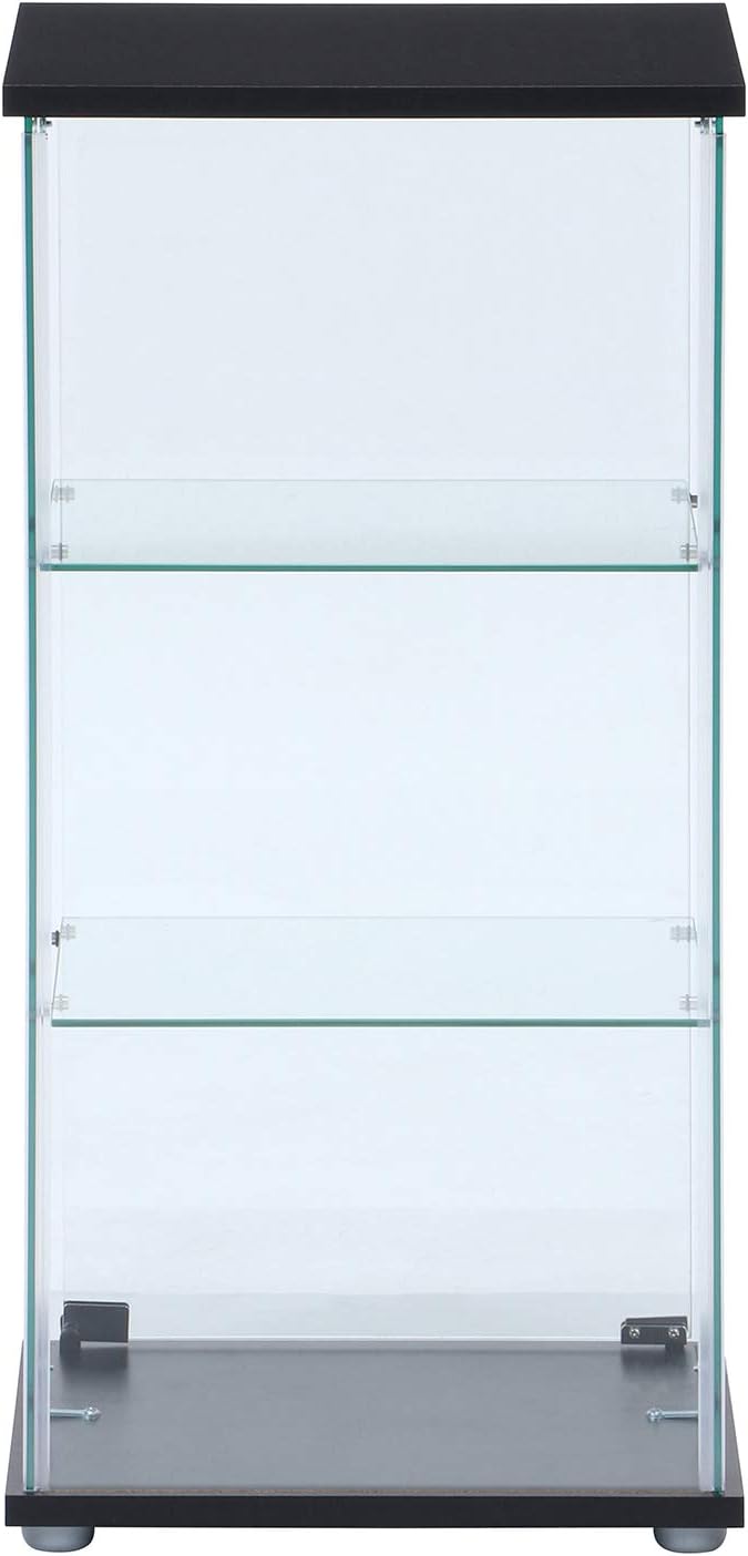 不二貿易(Fujiboeki) 3 Tiers Glass Collection Case, 高さ86cm, Clear