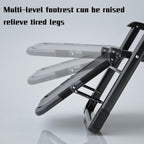 Oversized Gravity Chair, XL Lounge Chairs for Outside, Folding Reclining Camping Chair for Deck, Yard, Porch,
