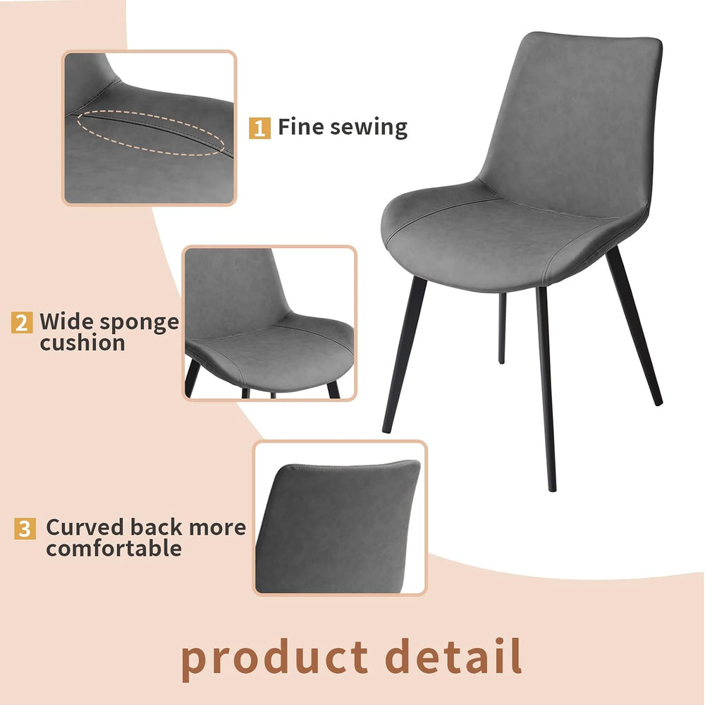 ZckyCine 51"-67" Extendable Dining Table Set with 6 Dining Chairs, ...