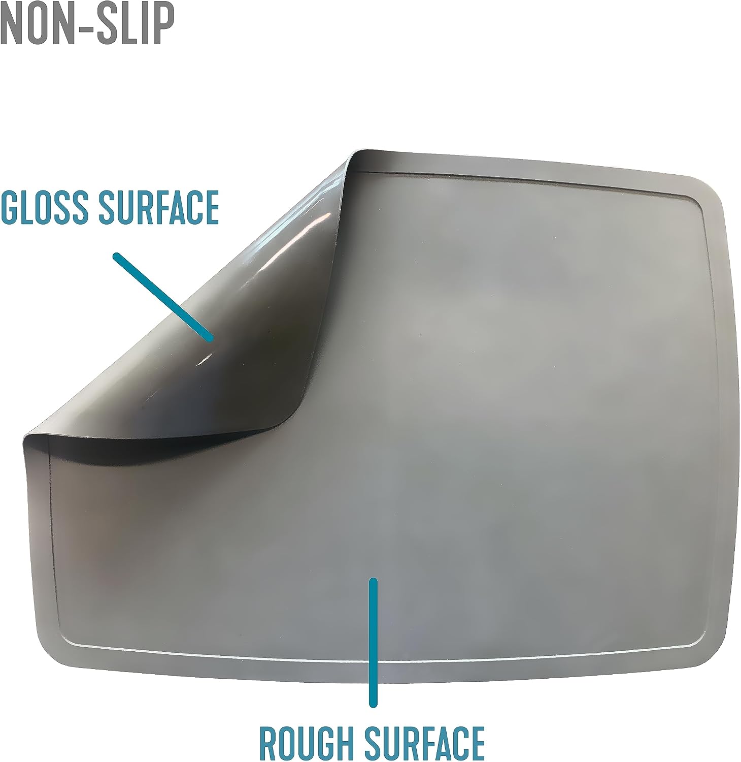 Stander Silicone Placemat Accessory, 19.25 x 14 inches Non-Slip Waterproof Dining Mat, Stain Resistant, Multipurpose Table and Countertop Protector, Compatible with Stander and Able Life Tray Tables