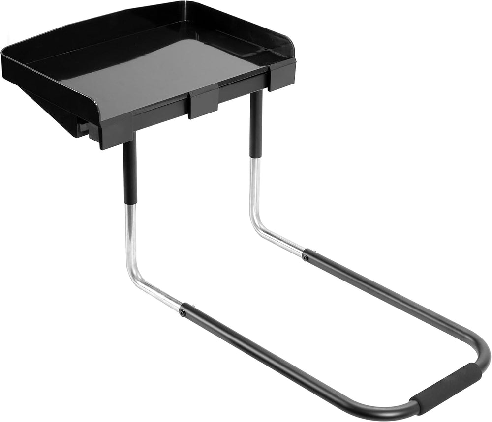 Height Adjustable Under Mattress 17 inch Bedside Shelf, Works with Lofts and ...