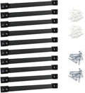 DGSL Magnetic Tool Holder Strip 10 Pack, 12In Heavy Duty Tool Organizer Magnetic Strip, Tool Magnet Bar For Garage Tool Organization