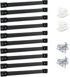 DGSL Magnetic Tool Holder Strip 10 Pack, 12In Heavy Duty Tool Organizer Magnetic Strip, Tool Magnet Bar For Garage Tool Organization